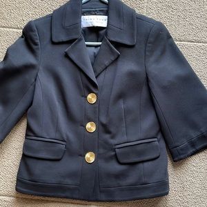 Trina Turk 3/4 sleeve blazer